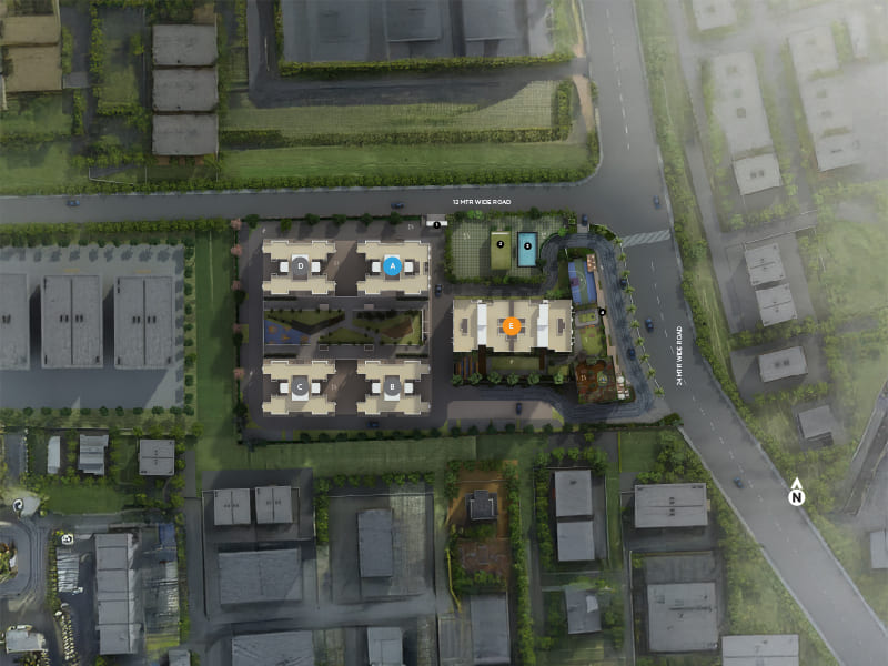 Floor plan of Vilas Javdekar Palladio X3 &mdash; photo gallery, images, brochure, amenities, cost sheet, price breakup, availability details, RERA number, RERA certificate, possession date, layout plan, logo, floor plan, master plan, and location map showcasing project highlights and features.